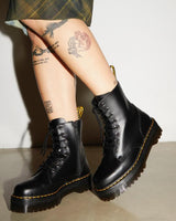 BOOTS PLATEFORMES JADON II HARDWARE EN CUIR