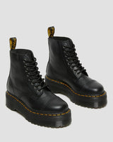 BOOTS PLATEFORMES SINCLAIR EN CUIR MILLED NAPPA