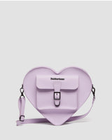 Sac en cuire en forme de coeur Violet